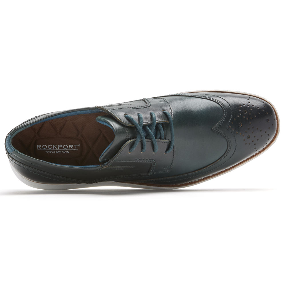 Rockport Pen Sko Herre Grønn - Total Motion Sport Wingtip - IQPW34012